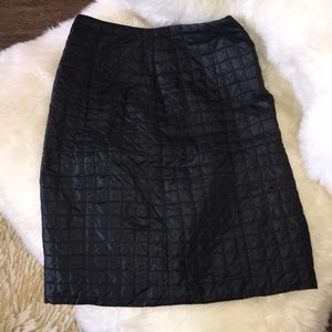 Club Monaco Quilted Mini Skirt size 2